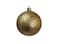 Shiny Matt Glitter Balls Gold 3cm 24Pcs
