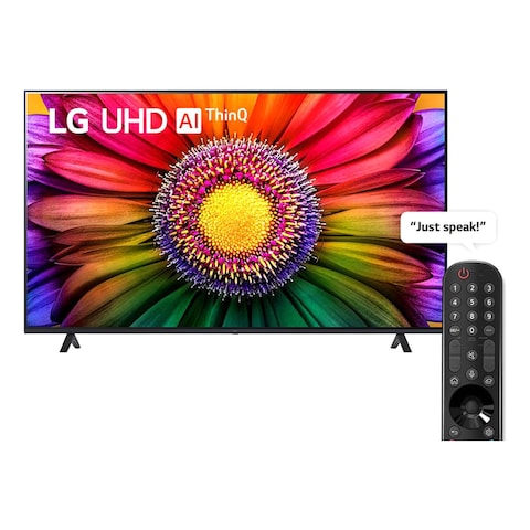 LG UR80 Series 75-Inch UHD Smart LED TV 75UR80006LJ Black