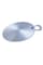 Aroba Aluminium Raised Edge Arabic Tawa /Roti Pan/Ragag Maker Silver 23Inch