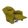 In House Velvet Rocking Recliner Chair - Gold - NZ100