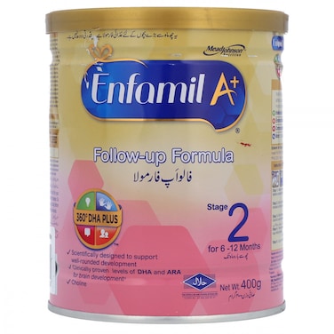 Mead Johnson Enfamil A+ Stage 2 (6-12 Months) Tin 400g