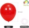 Party Time 20-Pieces 10 inches Standard Red Balloons, Latex Balloons For Baby Shower, Bridal Shower, Valentine's Day, Wedding Decor &amp; Birthday Party Decoration - Party Supplies
