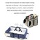 Generic-3 in 1 Baby Moving Bed Diaper Bag Travel Bassinet Change Station Multi-purpose Baby Diaper Tote Bag Bed