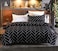 GOLDEN HOME  6-Piece Single Size Duvet Cover Set, 1 Duvet Cover + 1 Fitted Sheet + 4 Pillow Cases, Microfibre, Muesli