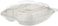 Hotpack 9" Deep Bio Degradable Container With Lid 3 Compartment 5 Pieces