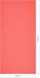 Sky Land Unisex Adult Yoga Mat Em-9306-R - Red, L 61 X W 9 X 9 Cm