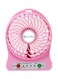Generic 3 Gear Speed Portable And Rechargeable Mini Air Cooler Fan Ea-816-Pink