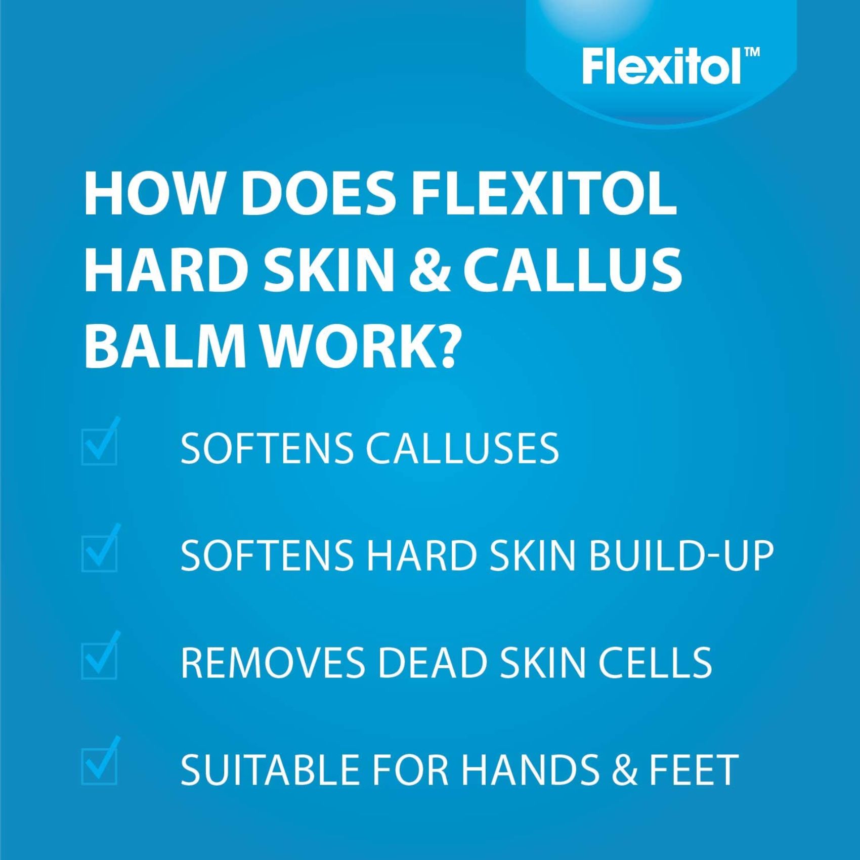 Flexitol Hard Skin And Callus Balm 56g