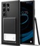 Spigen Liquid Slot for Samsung Galaxy S24 ULTRA case cover (2024) with Card Holder - Matte Black