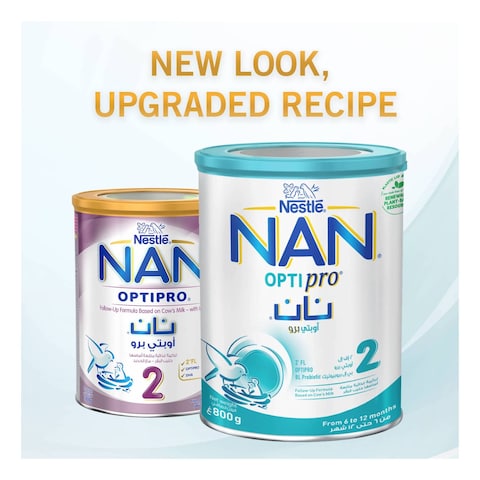 Nestle NAN Optipro 2 Follow Up Formula From 6 To 12 Months 800g