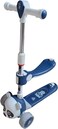 Lovely Baby Kick scooter TG 633S for Kids,Toddler Scooter for Ages 3-8, Kids Scooter, Kick Scooter with Foldable Seat,3 Wheel Scooter and Adjustble Height for Boys/Girls - Blue
