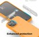 elago Liquid Silicone for iPhone 15 Plus case cover Full Body Protection, Shockproof, Slim, Anti-Scratch Soft Microfiber Lining - Orange