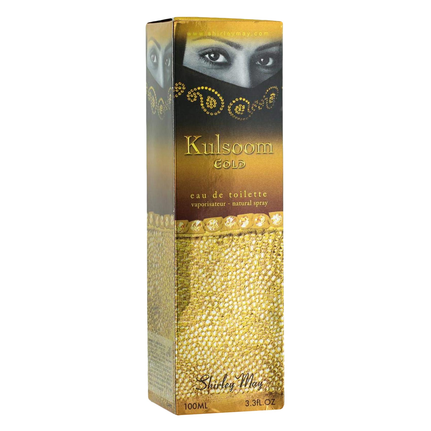 Shirley May Kulsoom Gold Eau De Toilette Natural Spray 100ml