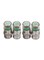 Generic - 4-Piece Automatically Elaborate Tire Pressure Detecting Cap Set