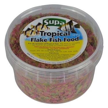 Supa Tropical Flake Fish Food 500ml