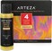 Arteza Iridescent Acrylic Paint, Set Of 4, Sherbet Tones, 4 Fl OZ Bottles, High-Flow Pouring Paint, Art Supplies For Canvas, Glass, Wood, Ceramics, Tile, And Stone