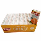 Buy KDD Orange Juice 250ml x Pack of 24 in Kuwait