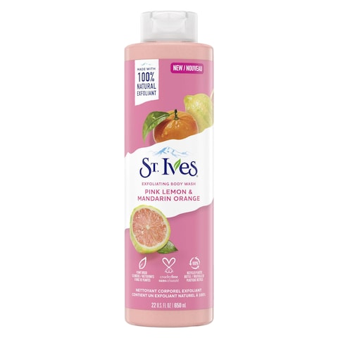St. Ives Radiant Skin Pink Lemon And Mandarin Orange Body Wash 650ml