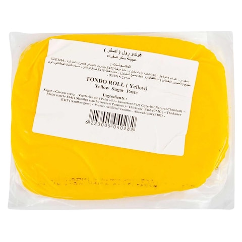 Bakeland Yellow Fondo Roll - 500gm