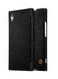 Nillkin Leather Flip Case Cover For Sony Xperia XA1 Black