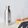 24Bottles CLIMA Bottle (850ml) Double Walled Insulated Stainless Steel Water Bottle, Eco-Friendly Reusable BPA-Free Hot Cold Modern, Portable, Leak Proof for Travel, Office, Home, Gym - Steel