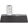 Logitech K580 Slim Wireless Keyboard Graphite Arabic