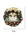 Christmas Wreath for Door or Wall, Garland Christmas Home Decoration(Golden Ribbon 40 cm)
