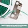 Generic-Green 31pc Garden Plant Twist Tie with Cutter Adjustable Plant Ties Plastic Multi-function Sturdy Plant Tree Flower Clips for Gardening Home Office