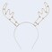 Reindeer Antlers Metal Headband