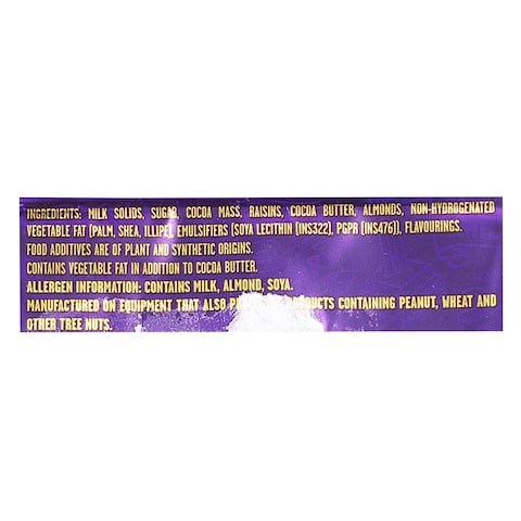 Cadbury Dairy Milk Fruit And Nuts Chocolate Bar 160G