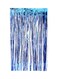 1mx2m Blue Metallic Foil Curtain