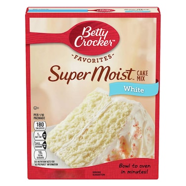 Betty Crocker Super Moist White Cake Mix 510g