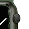 Apple Watch Series 7 GPS, 41mm Green Aluminium Case with Clover Sport Band - Regular