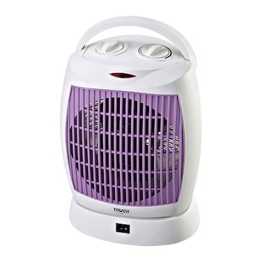 دفاية تاتش الزنوكي بمروحة - 2000 واط - أبيض - 41109