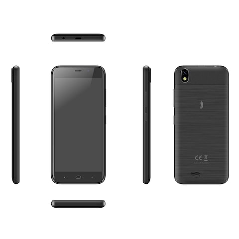 ILA C1 Dual SIM With 5&quot; Screen, 8 GB, 1 GB RAM, 4G LTE - Black