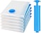 SKY-TOUCH Vacuum Storage Bags Large 7 Pack with Suction Pump, 70 x 100 cm Reusable Compression Bags Space Saver, Vacuum Bag for Packing, Clothes, Bedding, Travel