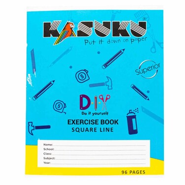Kasuku Exercise Book Square Line 96Pages A5