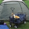 COOLBABY Folding Camping Multi-Function Outdoor Wagon Shopping Cart Hand Cart Trolley 85*50*80 Centimeter
