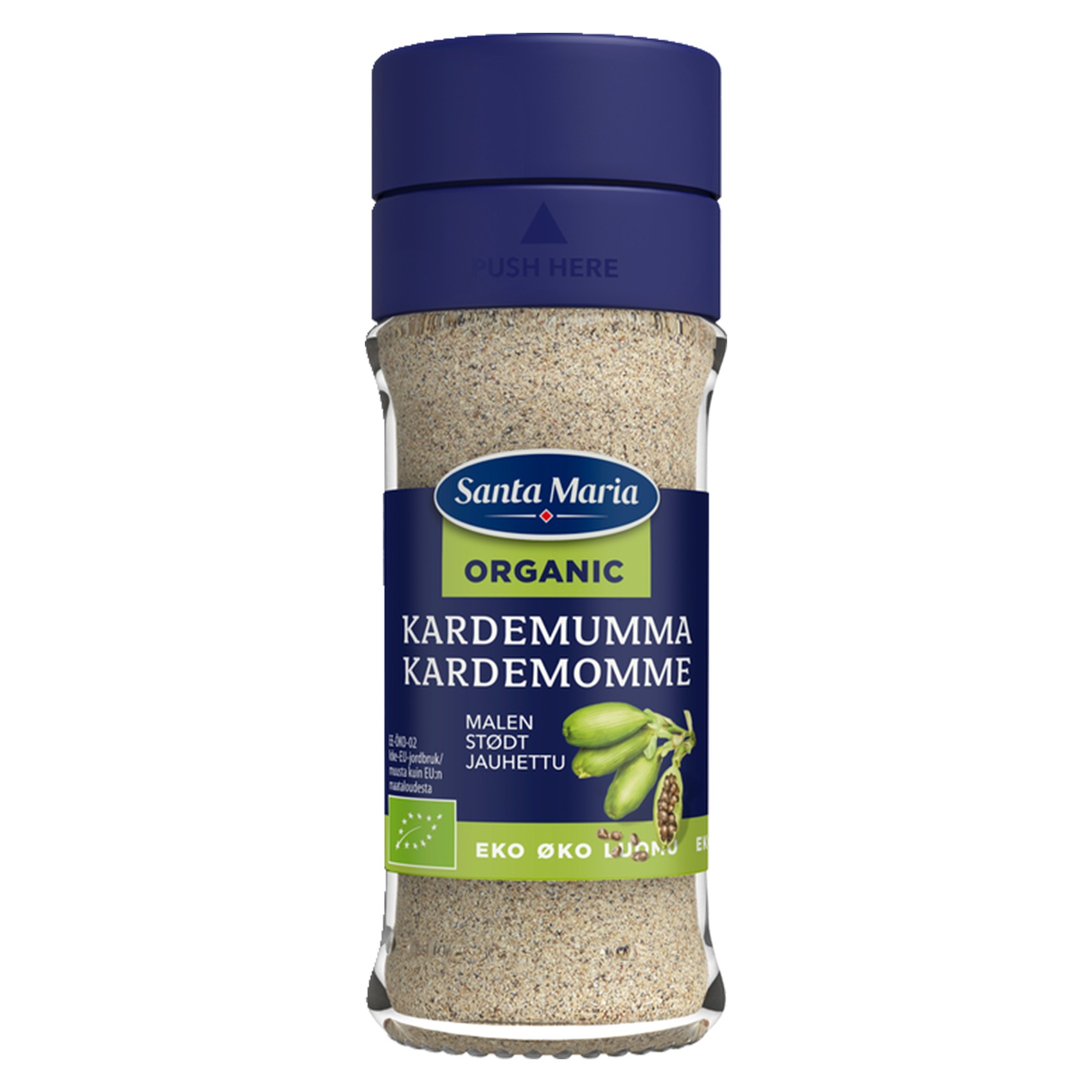 Santa Maria Organic Cardamom 32g