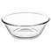 Serving Bowl Clear Glass 20 Cm
