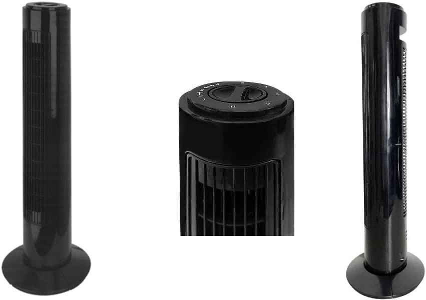 Buy Milton Tower Fan 29 Inch 45 Watts Black Color Model - TS2911A - 1 ...