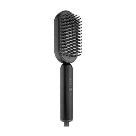 Rush Brush S3 Lite Hair Straightening Brush - Black