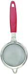 Raj - Red Plastic Handle Tea Stainer 9Cm X 26Cm -Phts04