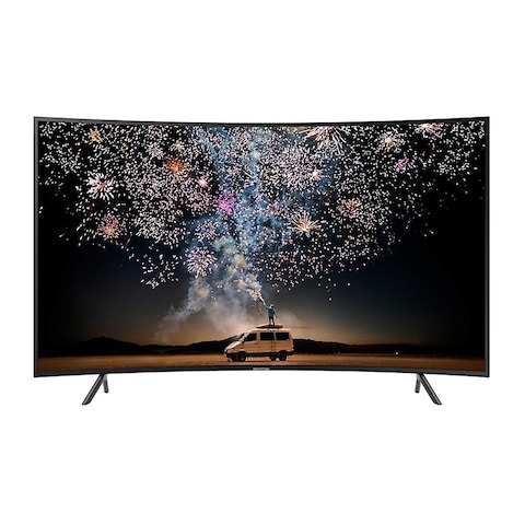 Samsung 55-inch 4K UHD Smart Curved LED TV With Built-In Receiver - UA55RU7300