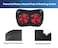 TECKWAVE Powerful &amp; Durable Massage Pillow - Shoulder, Back &amp; Neck Muscle Massager with Heat, Made with Special Fabric