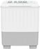 Hisense 7 Kg Twin Tub Washing Machine White Model XPB805001-1 Years Full Warranty