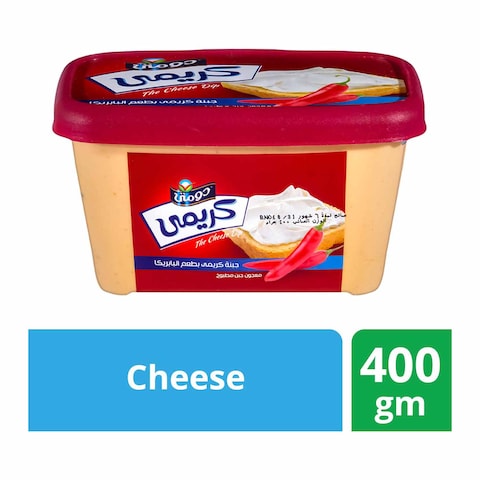 دومتي جبنة كريمي بالببريكا - 380 جم