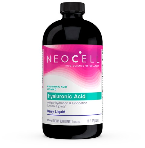 Neocell Hyaluronic Acid Blueberry Liquid 50mg 16 Oz
