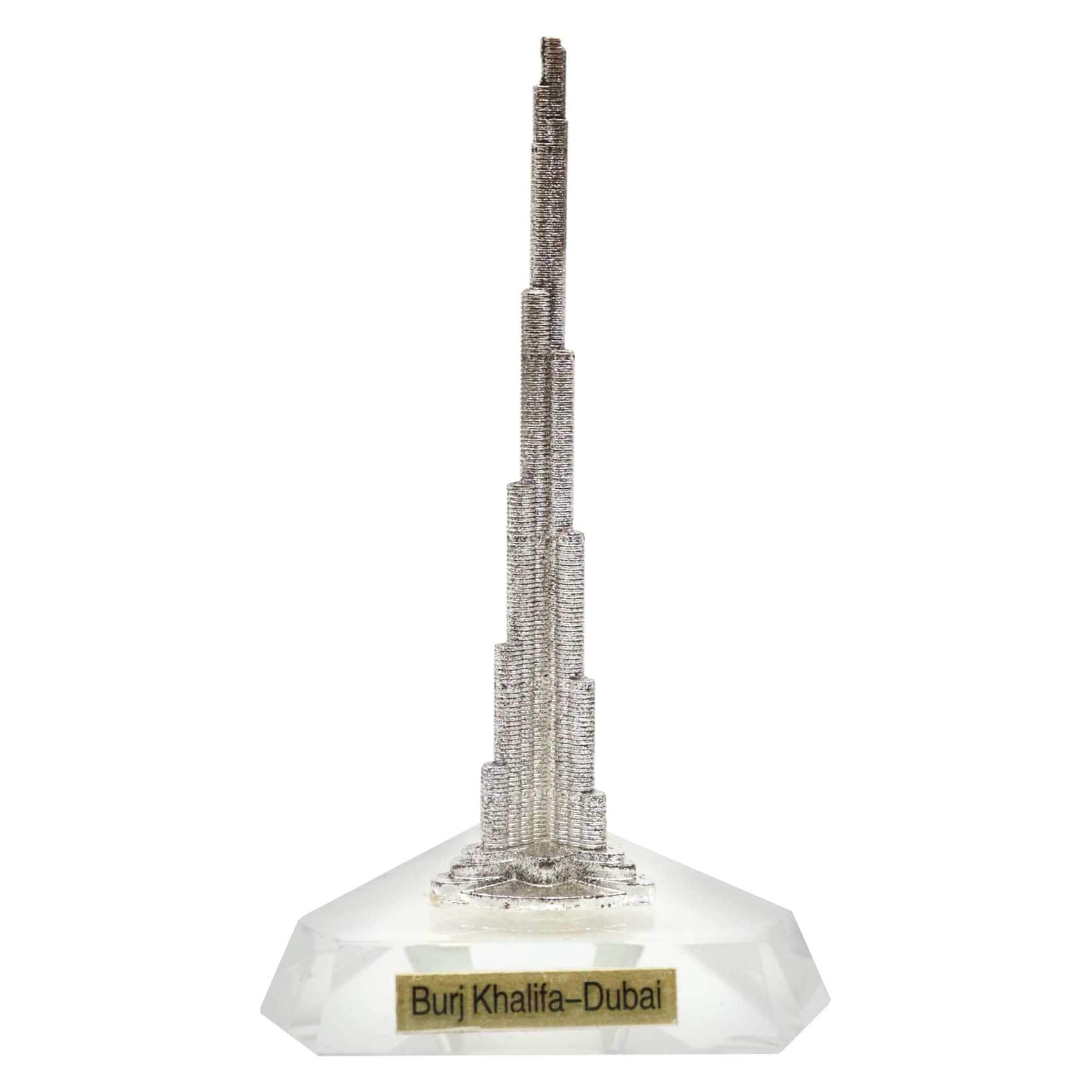 Modello Burj Khalifa In Lega Metallica - Decorazione Vintage, Per Casa O Ufficio, Souvenir - Foto 11