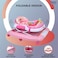 Lovely Baby 2 in 1 With Rocking Function Baby Walker BW LB 289, With Activity, Toys, Playing Tray, Safety Break - Safe, Functional, Baby Walker - Multifunctional, Portable, For Growing Ages - Pink